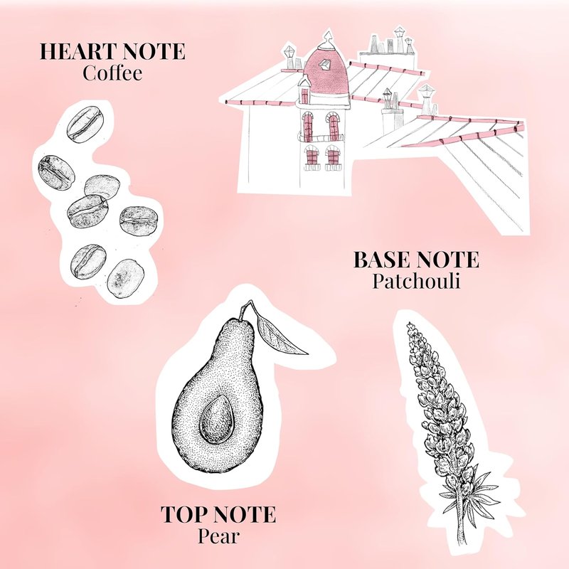 Balade À Paris Eau De Parfum - Fresh Floral Spray Perfume for Women | Notes of Pear & Pink Pepper - 3.38 Fl. Oz