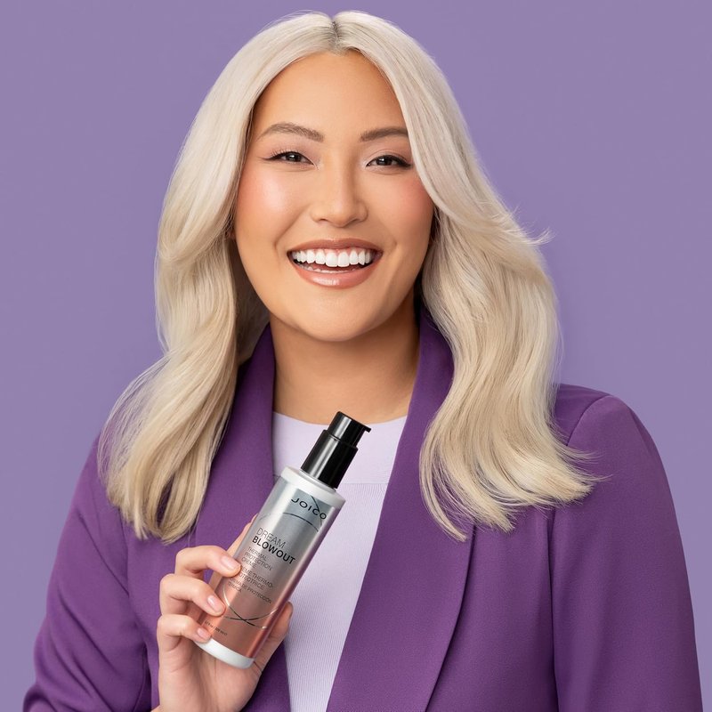Joico Dream Blowout Thermal Protection Crème - Frizz Control & Heat Defense | For All Hair Types | 5 oz