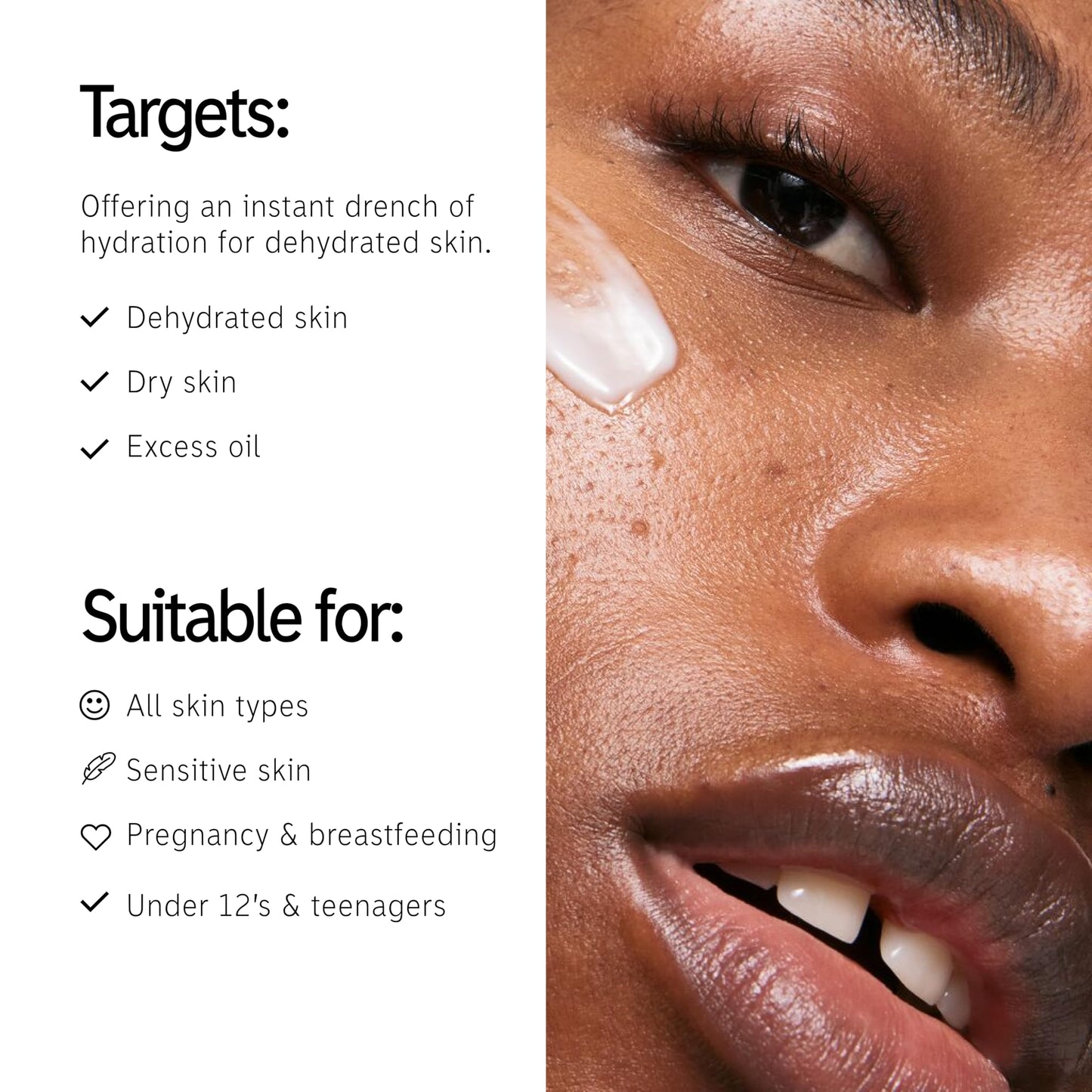 The INKEY List Omega Water Cream, Oil-Free Face Moisturiser, Lightweight Gel, Vegan Friendly Skincare, Suitable For Blemish Prone Skin