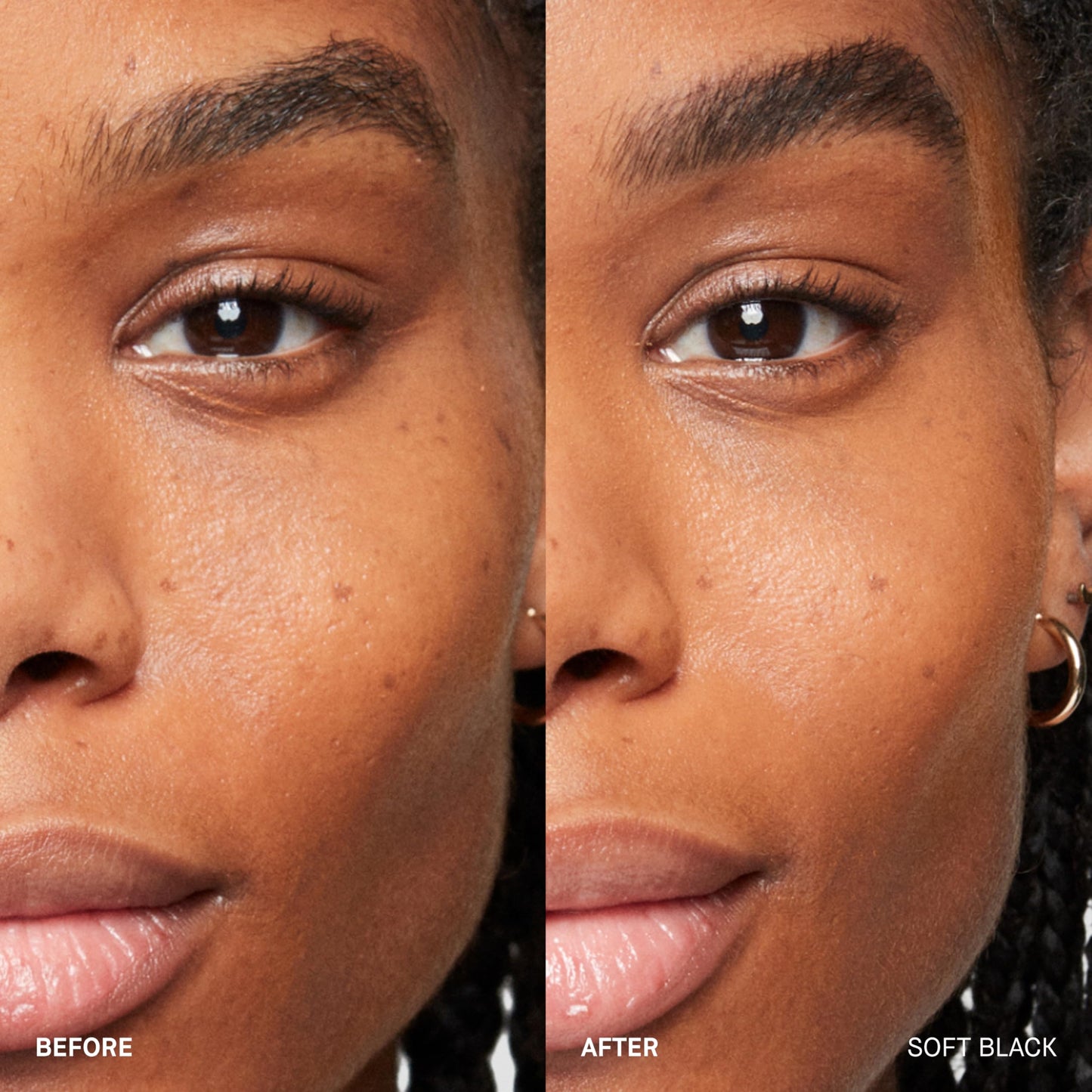 Bobbi Brown Natural Brow Shaper | Versatile Eyebrow Gel for Natural-Looking Brows|Shade, Shape, & Tame, Soft Black