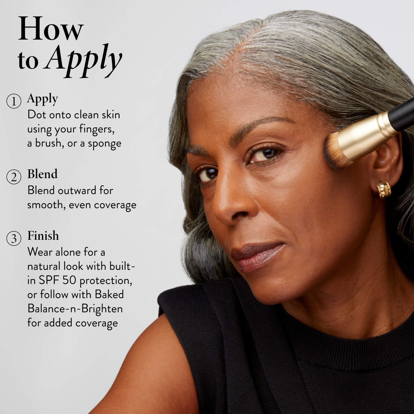 LAURA GELLER NEW YORK Better Than 'Block Skincare-Infused Serum Foundation SPF 50+ for Mature Women –02 Light, Buildable Coverage – Niacinamide, Vitamins B5 & E – Lightweight, Radiant Finish