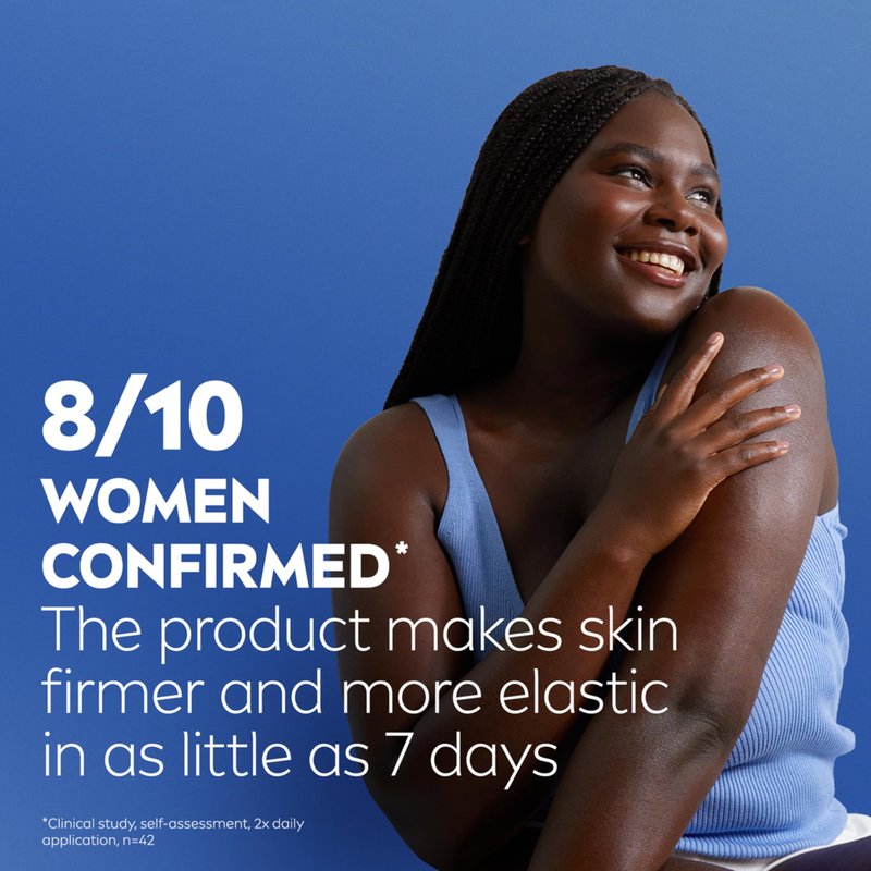 NIVEA Sheer Hydration Skin Firming Body Lotion with Q10 and Vitamin C, 72-Hour Body Moisturizer for Normal to Dry Skin, 16.9 Fl Oz Pump Bottle, Pack of 3