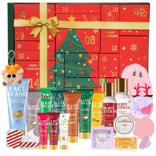 Beauty Advent Calendar 2025 for Adults Women & Teen Girls – 24 Days of Skincare, Bath & Body Gift Sets, Perfect Christmas Countdown Calendar & New Year Gifts Baskets for Girlfriend, Wife, Mom, Girls