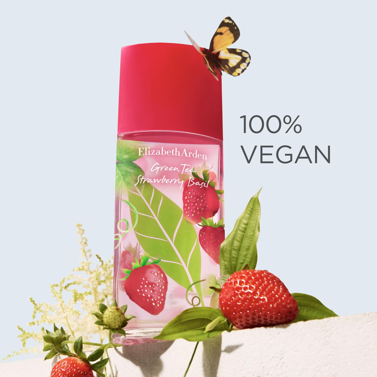 Elizabeth Arden Green Tea Strawberry Basil Eau de Toilette, Perfume for Women, Long Lasting, Fruity & Fresh Fragrance