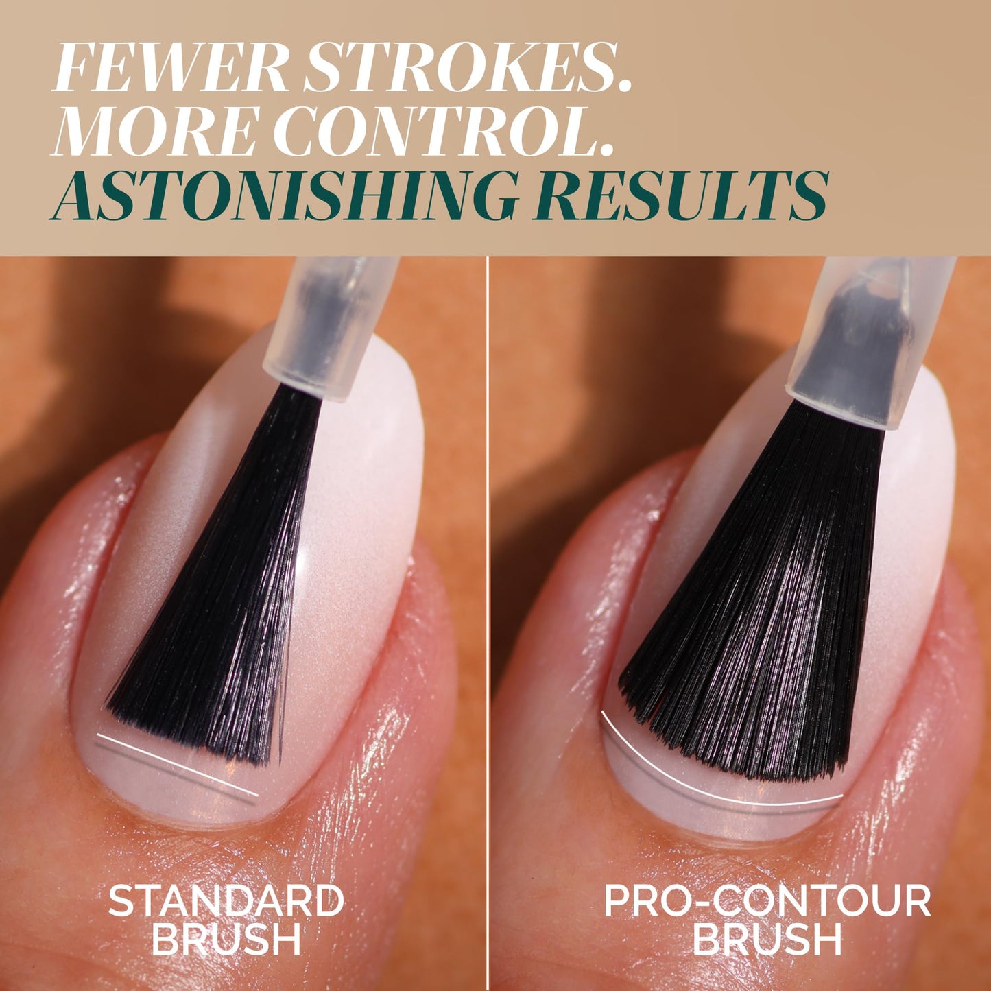 LONDONTOWN Lakur Nail Polish – Nude & Brown Shades, You're Golden, 0.4 Fl Oz, Long-Lasting, Streak-Free, Chip-Resistant | 21+ Free Non-Toxic Vegan Nail Color, Strengthens & Hydrates Nails