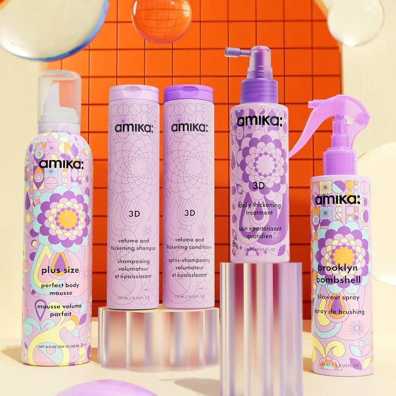Amika 3D Daily Thickening Treatment - Boost Volume & Fullness | 120ml