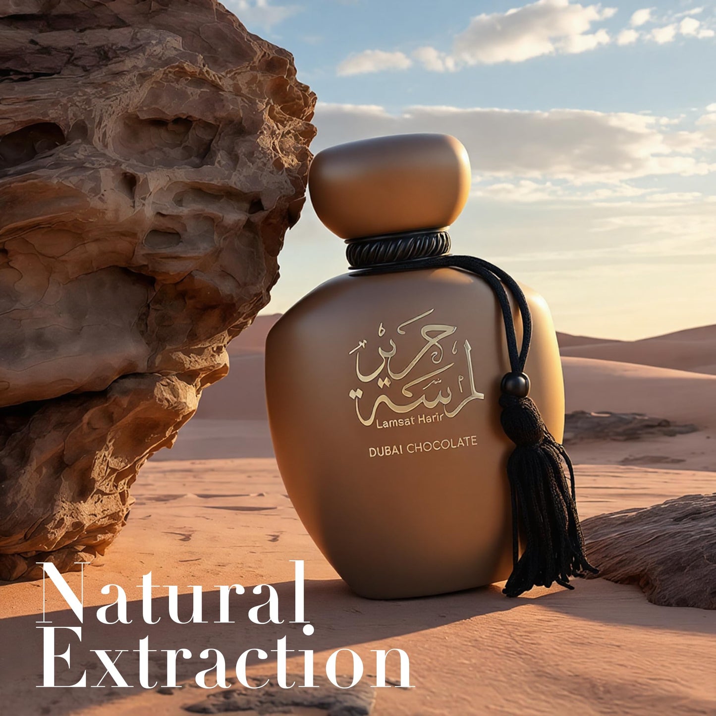 AFLUXE Dubai Chocolate Eau de Parfum, Sweet Vanilla Chocolate Cologne for Men and Women, Long Lasting Gourmand Fragrance, Mens Cologne Perfume, 3.4 Fl Oz (100ml)