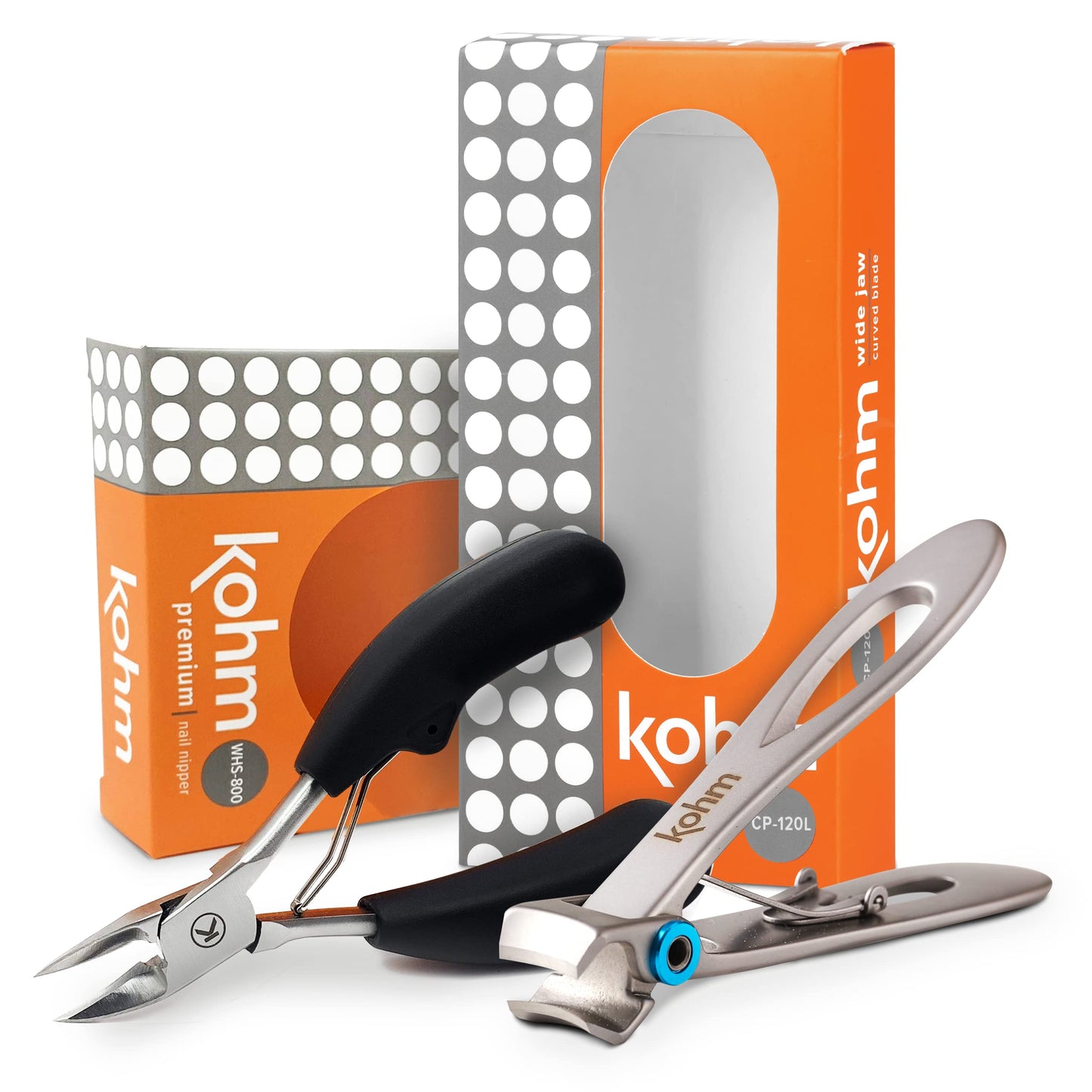 Nail Clippers Set for Thick Nails, Ingrown Toe Nail Clippers for Thick Nails, Professional Pedicure Clippers Toenail Cutters for Men, Women, Seniors