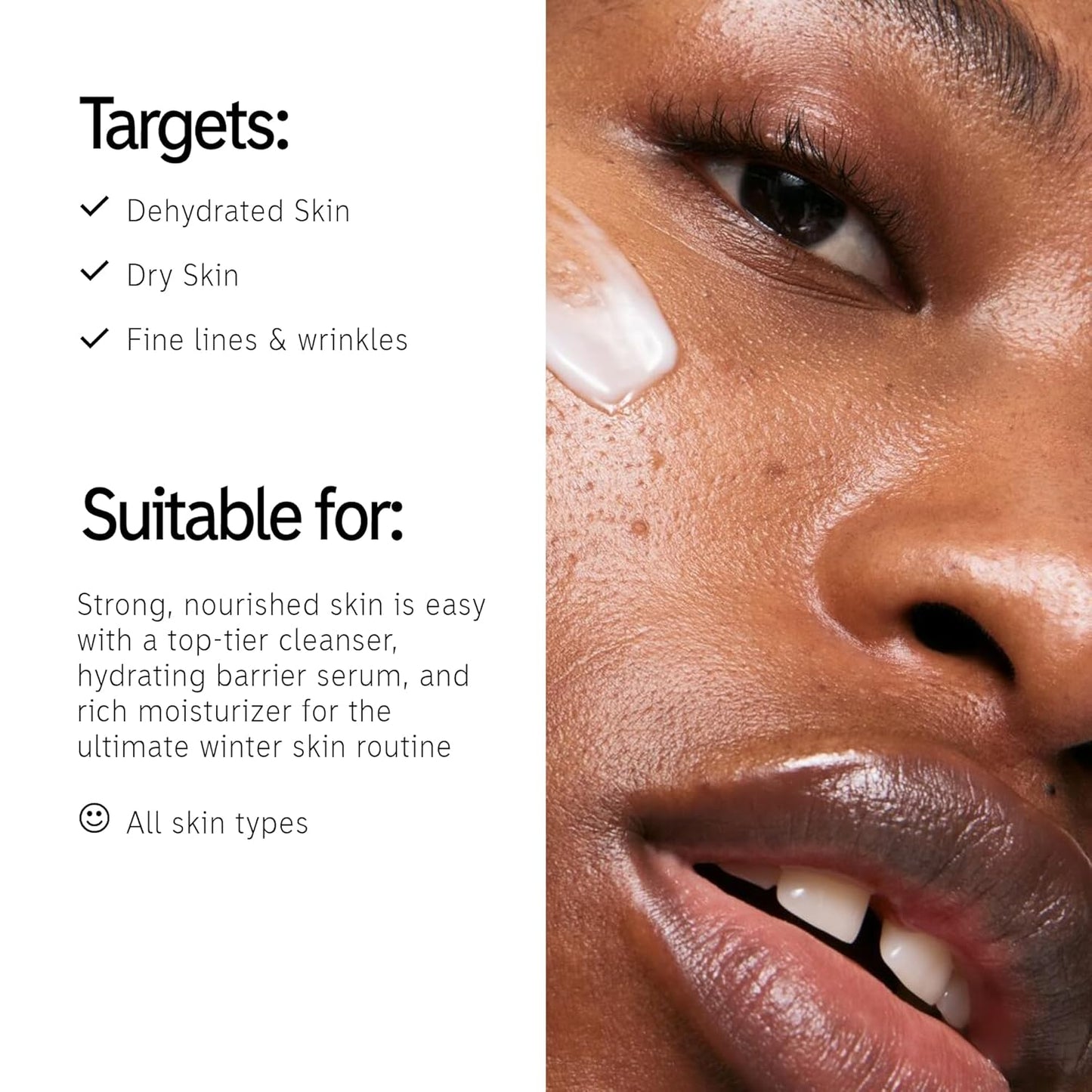 **Oat Cleansing Balm & Hydro-Barrier Serum Skincare Gift Set | Strengthen Dry Skin, Washbag Included**