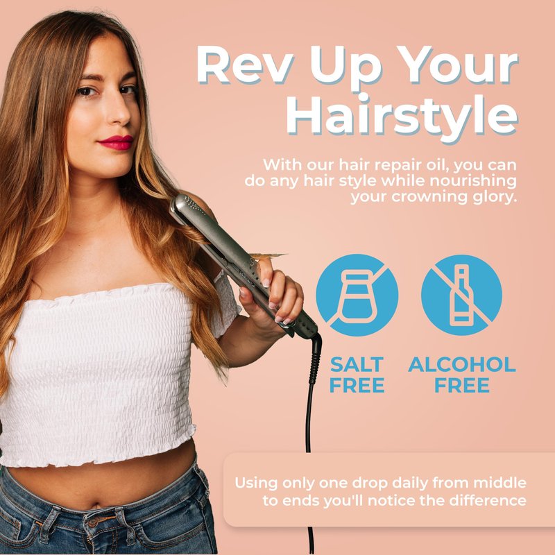 LATINOIL Chia Oil Treatment 2 oz / 60 ml - Instant Repair For Damaged Hair - Eliminates Frizz, Dryness - Adds Silkiness - Absorbs Fully & Quickly - Color Safe - Read our REAL Reviews