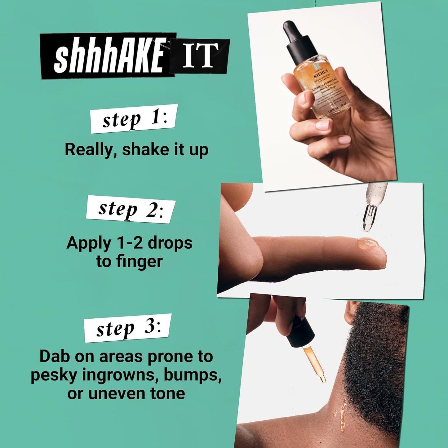 Kiehl's Ingrown Hair & Tone Correcting Drops - 30ml | Smooth Skin Solution