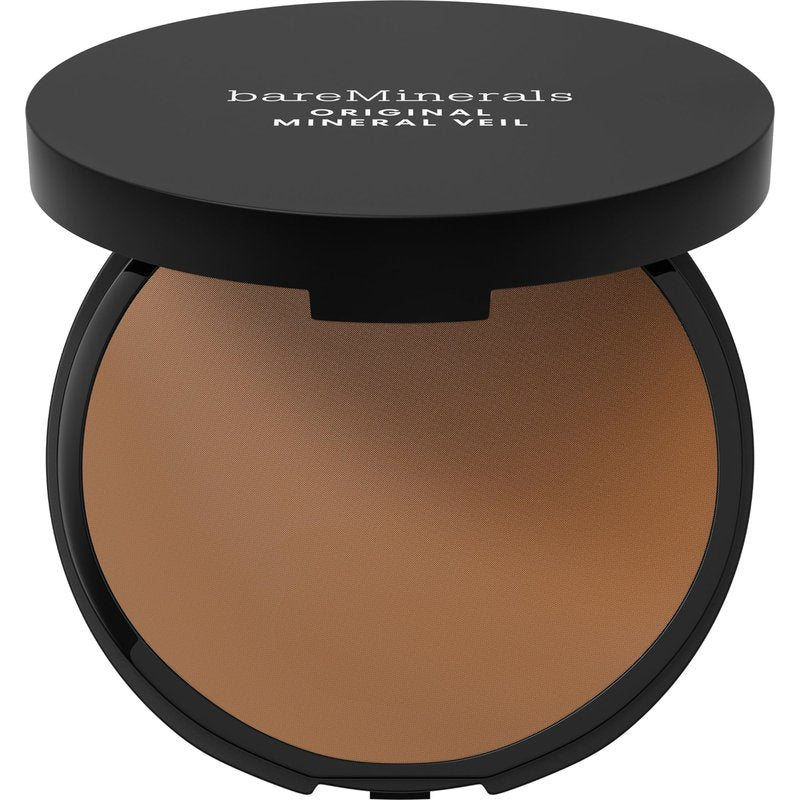 bareMinerals Original Pressed Mineral Veil Setting Powder, Sheer Tan, Vegan, Cruelty-Free & Dermatologist-Tested