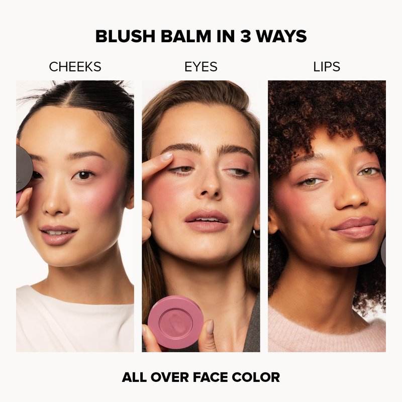 Nudestix STAX All Over Color Blush Balm – Multi-Use Cream Blush for Cheeks, Eyes & Lips with Soft Matte Finish | Stackable, Longwearing, Vegan & Clean Beauty Makeup - Love & Roses