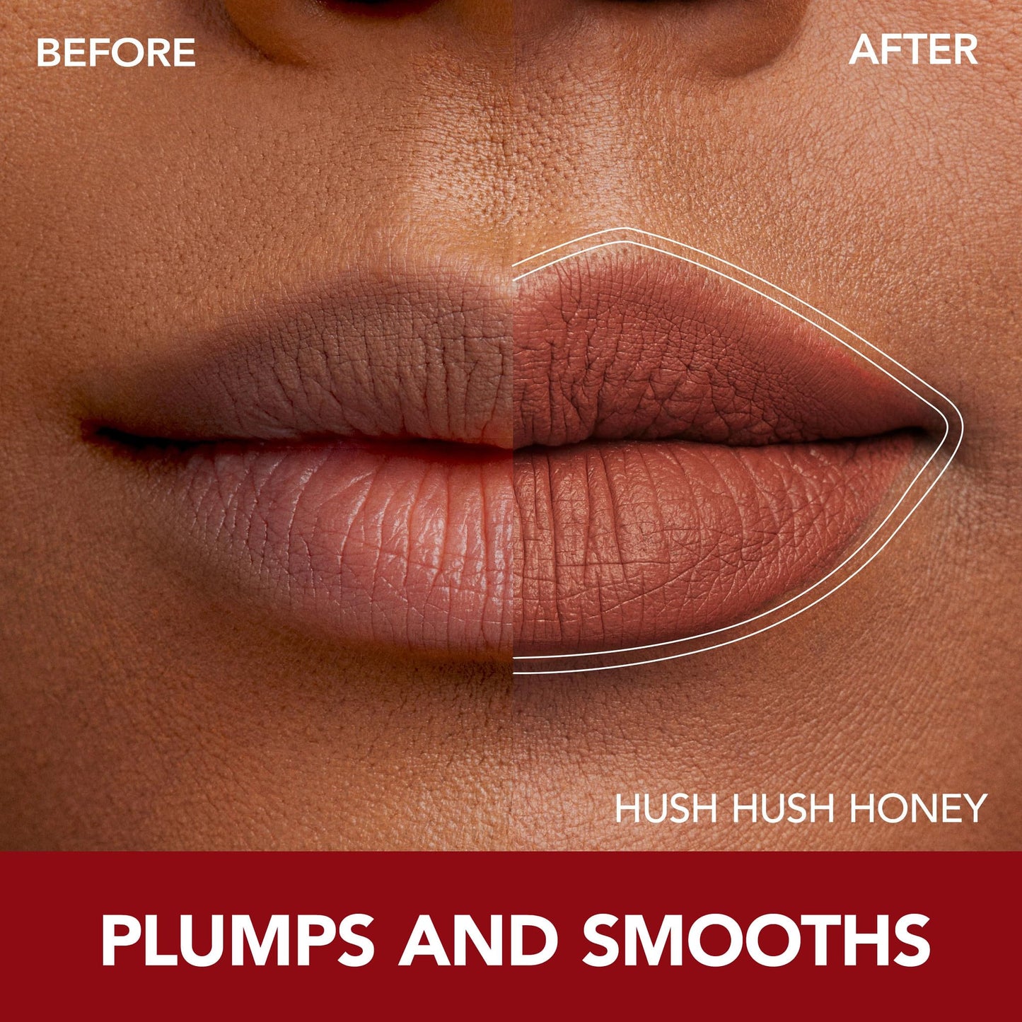 BUXOM Full-On Plumping Liquid Matte Lipstick, Dolly Diva