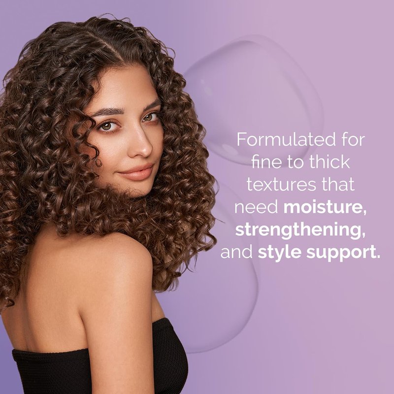 Curl Keeper Medium Curl Starter Kit - Travel Size Set for Curly Hair | Includes Liquid Styler, Treatment Shampoo, Cream Conditioner & Leave-In Conditioner