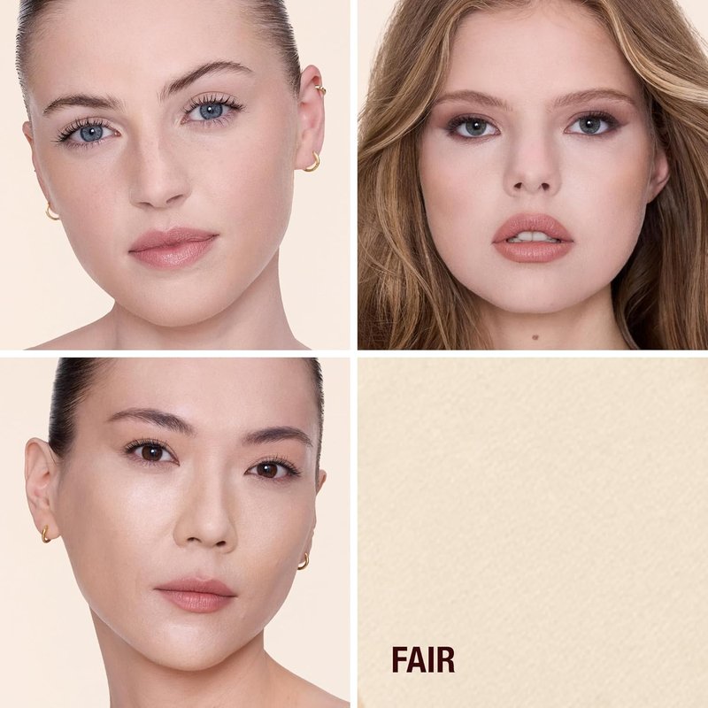 Charlotte Tilbury Airbrush Flawless Finish Setting Powder - Pore-Blurring Face Makeup for Shine Control | Soft-Focus Finish