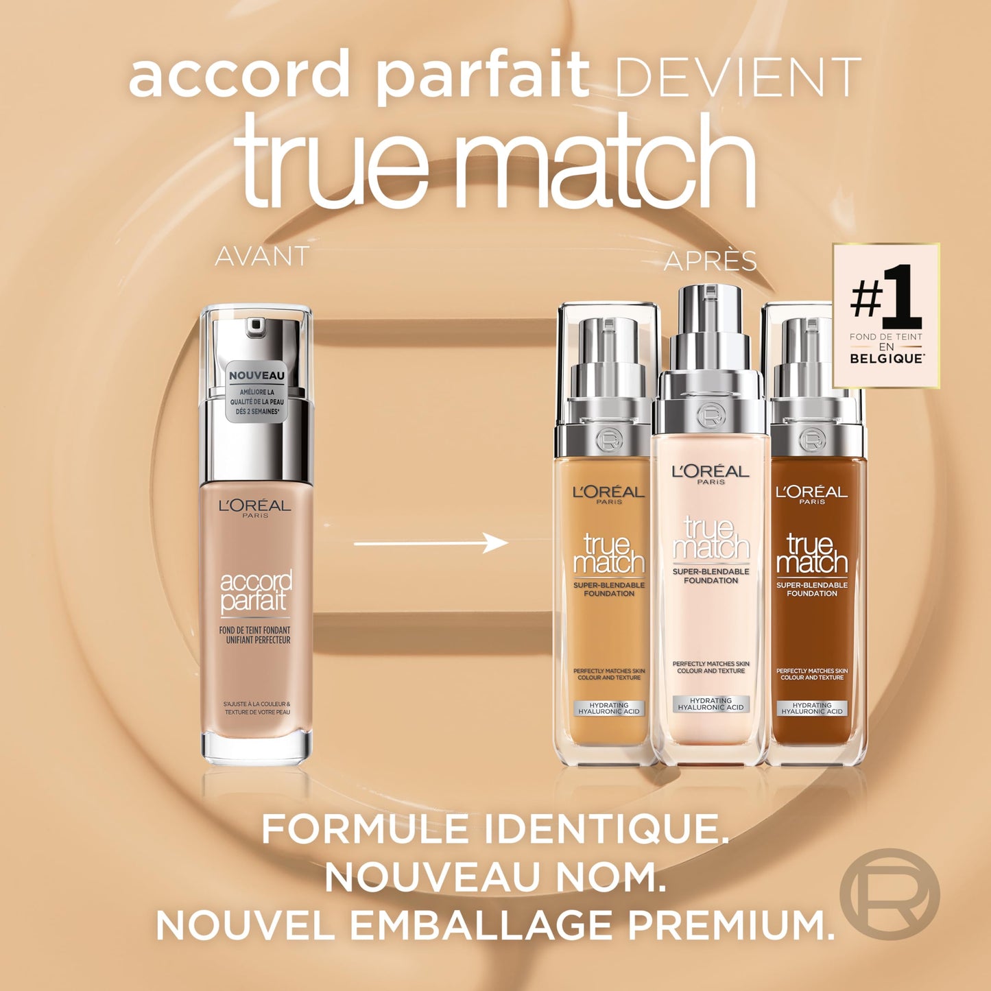 L'Oreal Paris New True Match Foundation 30ml - 4.N Beige
