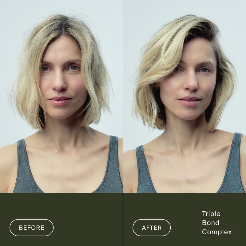 Living Proof Triple Bond Complex Leave-In Treatment and Hair Mask for All Hair Types – Rebuilds Hair Structure, Repairs Damage, Heat Protection, Long-Lasting Results, 1.7 oz