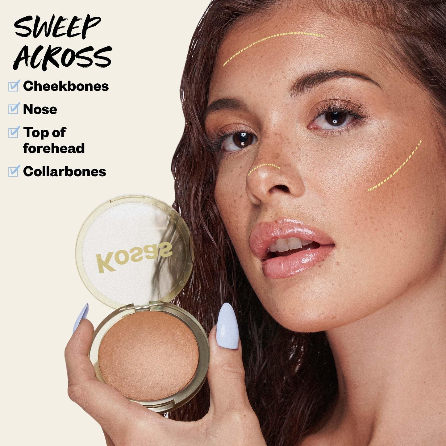 Kosas The Sun Show Glowy Bronzer