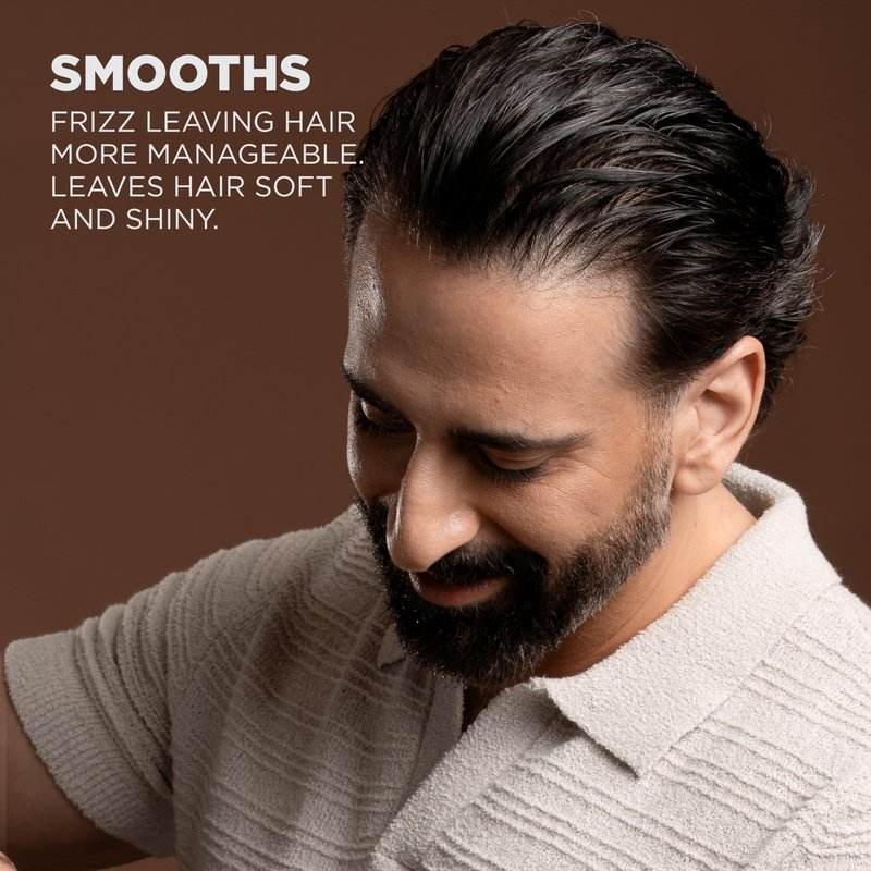 CHI Pour Homme Daily Moisturizing Conditioner for Men, Sulfate-Free Hair Detangler with Aloe Vera, Nettle & Redensyl for Hydrated, Fuller-Looking, Smooth & Manageable Hair, Fresh Woody Scent, 25 oz