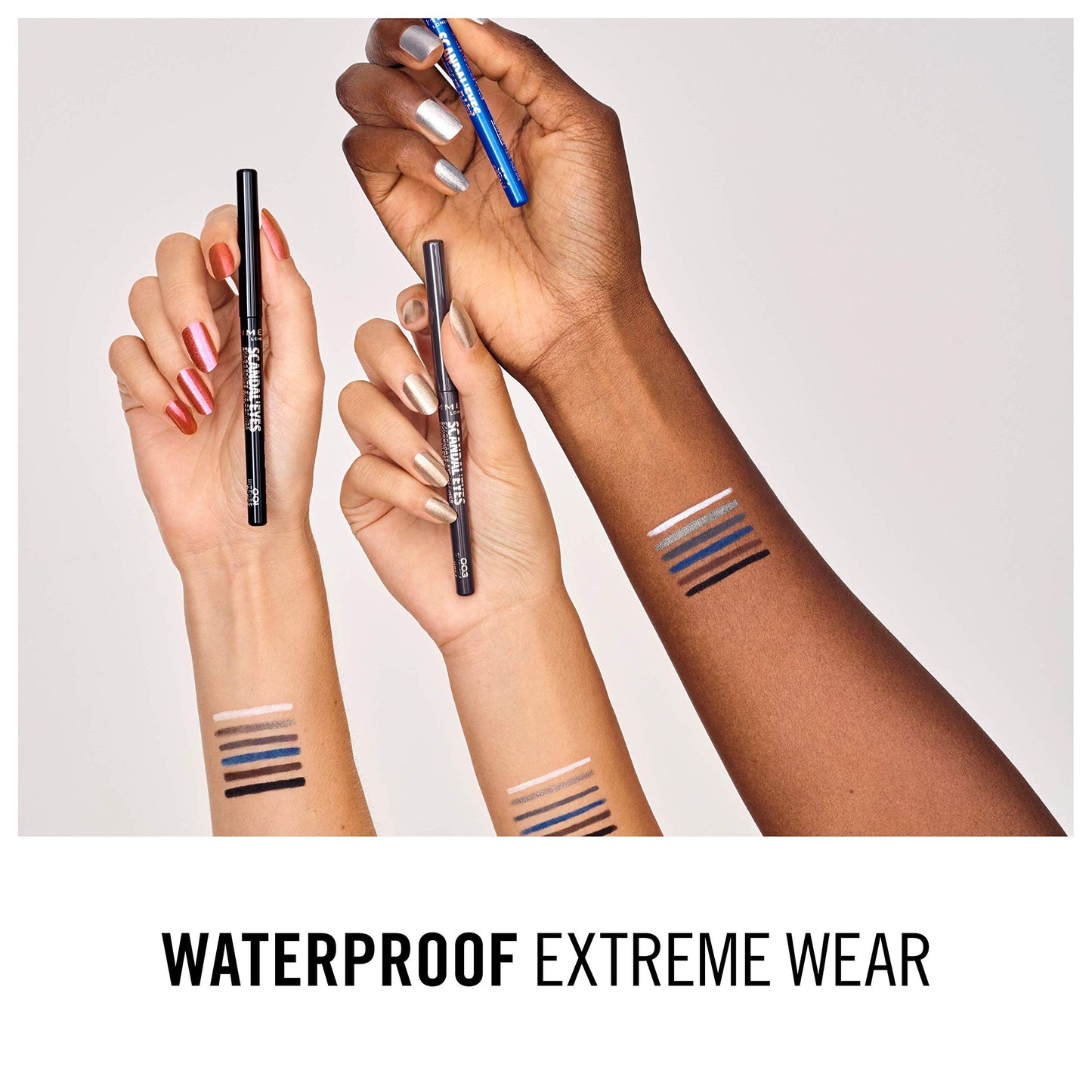 Rimmel Scandaleyes Exaggerate Eye Definer, 003 Smokey Grey, 0.35g