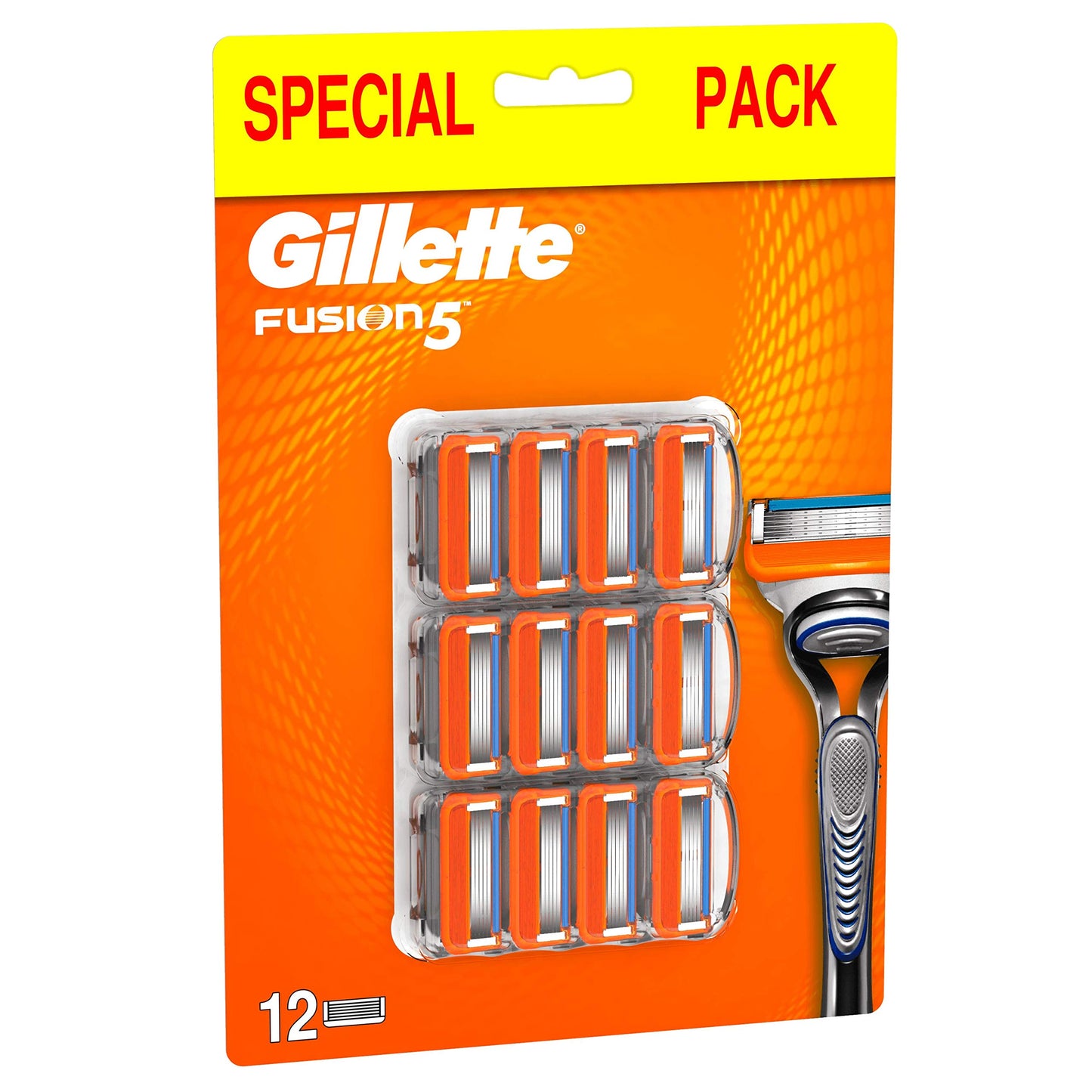 Gilette Fusion5 Razor 12 Blades for Men