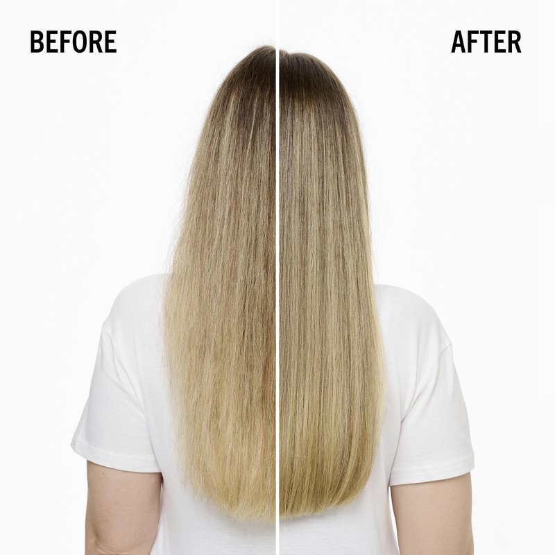 BlondMe Bond Repair Sealing Balm for Blonde Hair, 2.5 Fl Oz | Tame Split Ends & Reduce Frizz | Heat Protection | For Shiny, Smooth Blonde, Lightened, & Grey Hair