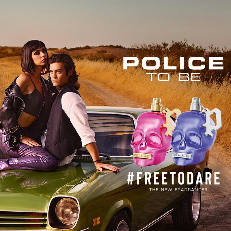 Police TO BE #FREETODARE WOMAN - 4.2 oz EDT Spray - Sensual and Explosive Vanilla Perfume - Body Spray for Women - Long Lasting Amber and Fruity Scent - Designed for Bold Women
