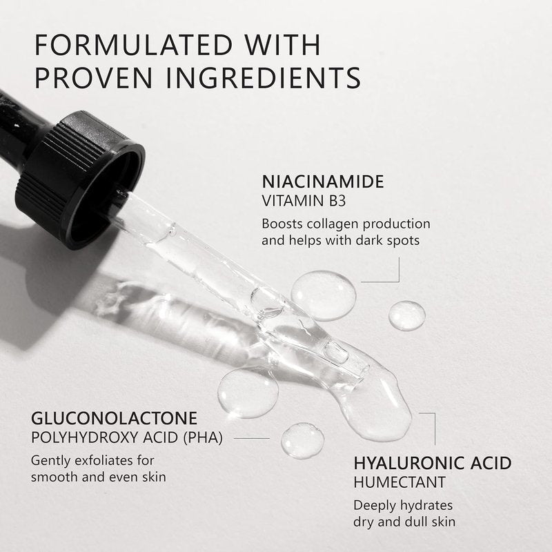Asterwood Matrixyl 3000 + Argireline Anti-Aging Serum | 1 oz + 10% Niacinamide Boost