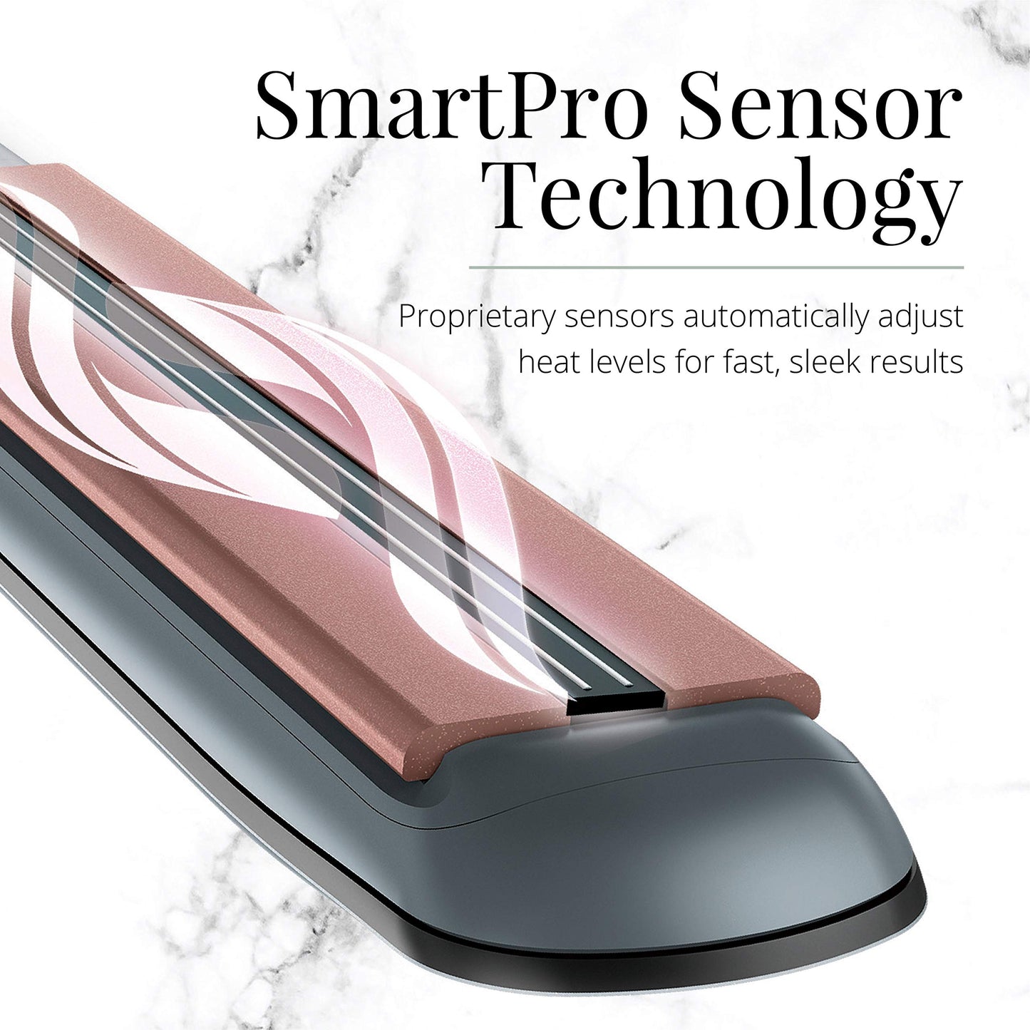 Remington S8598 Smartpro Straightener, Grey, 1 Count