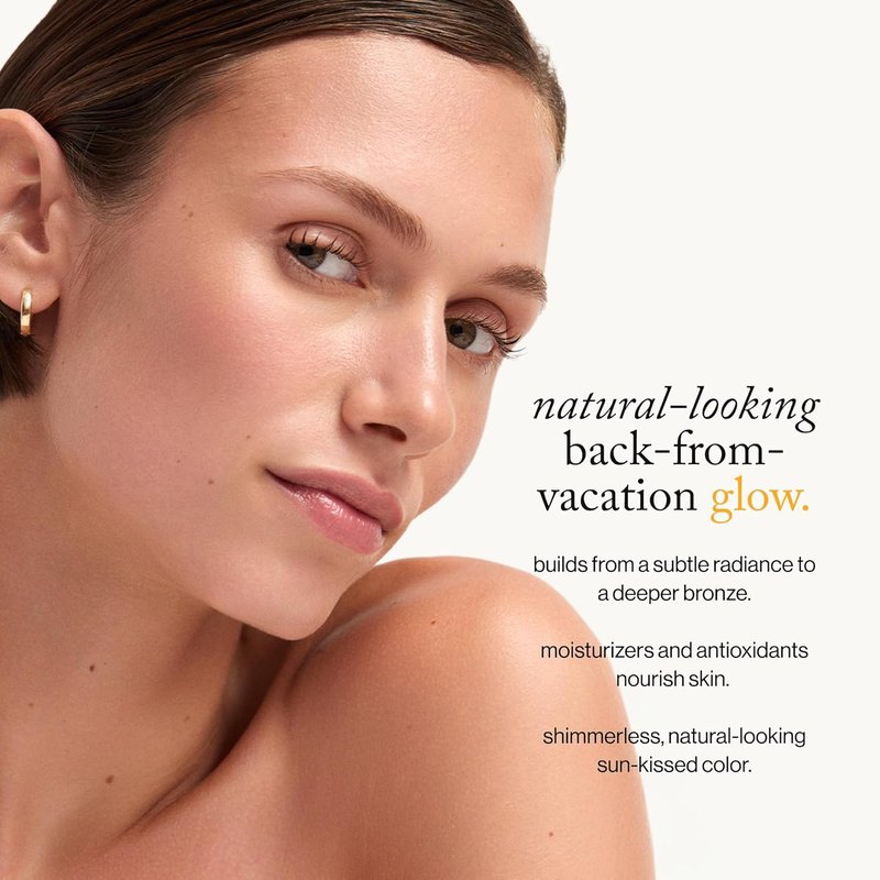 Summertone Bronzing Gel - Hydrating Skin Tint for Sun-Kissed Glow | Vitamin E & Red Algae | 1 fl oz