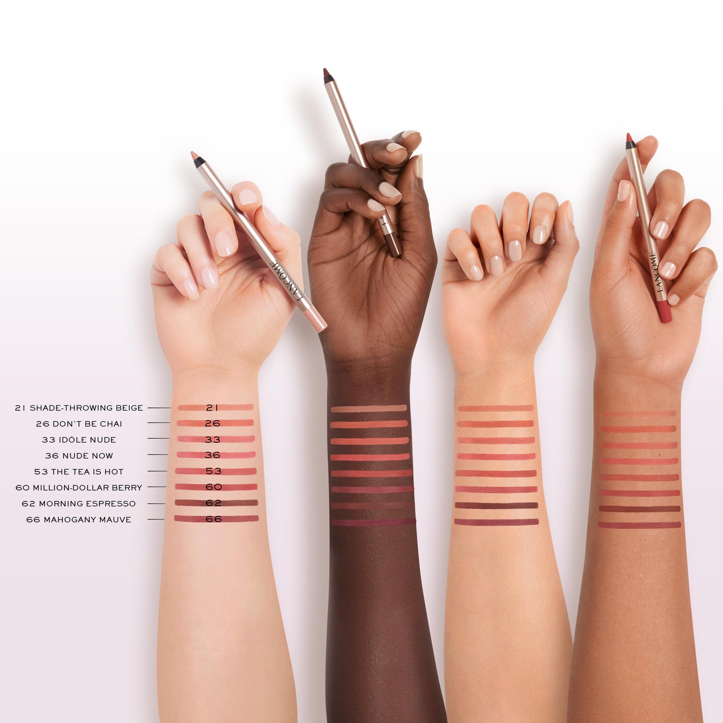 Lancôme Lip Idôle Lip Shaper – Creamy Matte Waterproof Lip Liner with Up to 8H Wear, Blendable & Infused with Ceramides + Jojoba Oil for Smooth, Defined Lips - 021: Shade-Throwing Beige