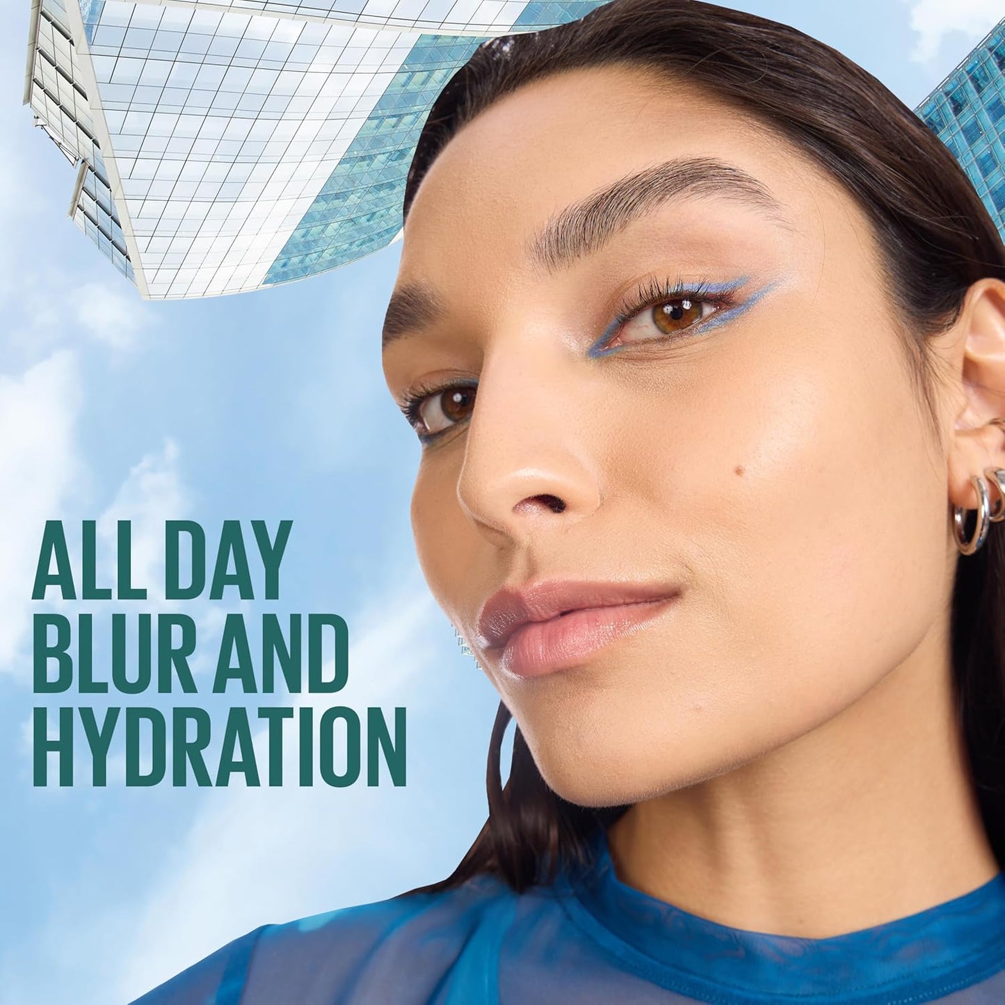 Maybelline Poreless Jelly Primer - Hydrating Blurring Makeup Primer with 2% Niacinamide | Clear, 1 Count