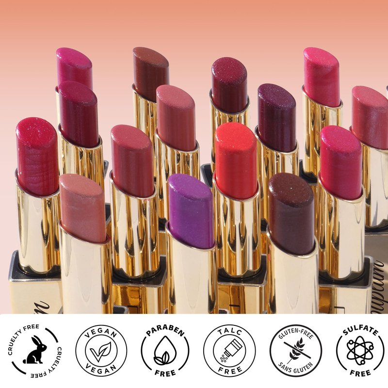 Depuplum Nude Pink Lipstick Moisturizing for Women Shimmer Tinted Lip Balm Hydrate Nourish Lip Gloss Cruelty Free Lip Makeup, ZG114 New Moon