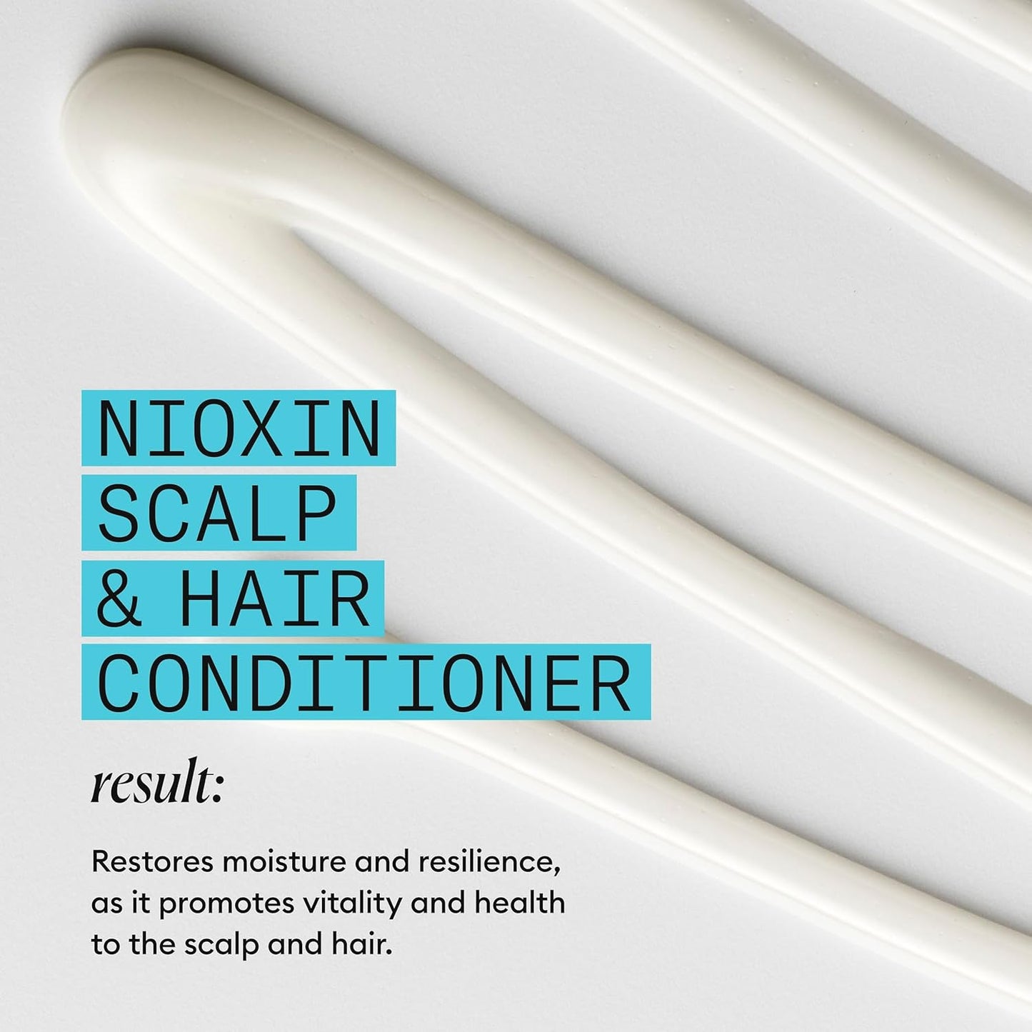 Nioxin System 3 Scalp & Hair Thickening Conditioner - Nourish Colored, Dry & Damaged Hair | Infused with Niacinamide & Biotin | Promotes Vibrant Color & Vitality