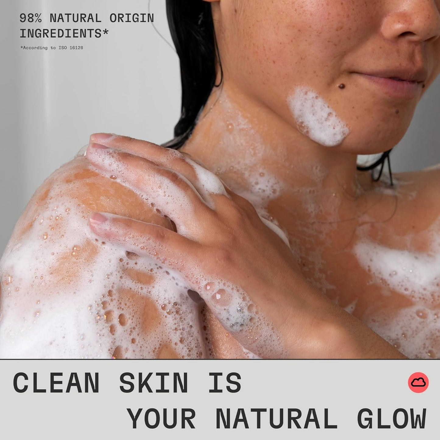 Body Wash with Niacinamide & Glycerin - EWG Verified Vegan Shower Gel | Energizing Citrus, 12 Fl Oz