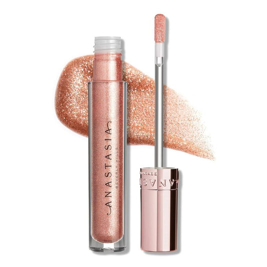 Anastasia Beverly Hills Lip Gloss - High-Shine Non-Sticky Formula for Fuller Lips | Amber Sparkle