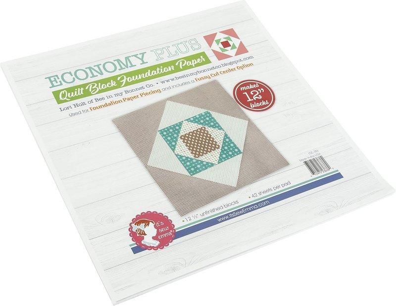It's Sew Emma Foundation Paper - ECO PL, 12" Economy Plus for Quilting & Crafting