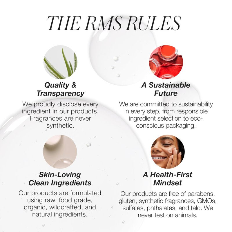 rms beauty UnCoverup Concealer Creamy Full-Coverage Hydrating Concealer for Dark Circles Blemishes Long-Lasting Natural Finish 6ml