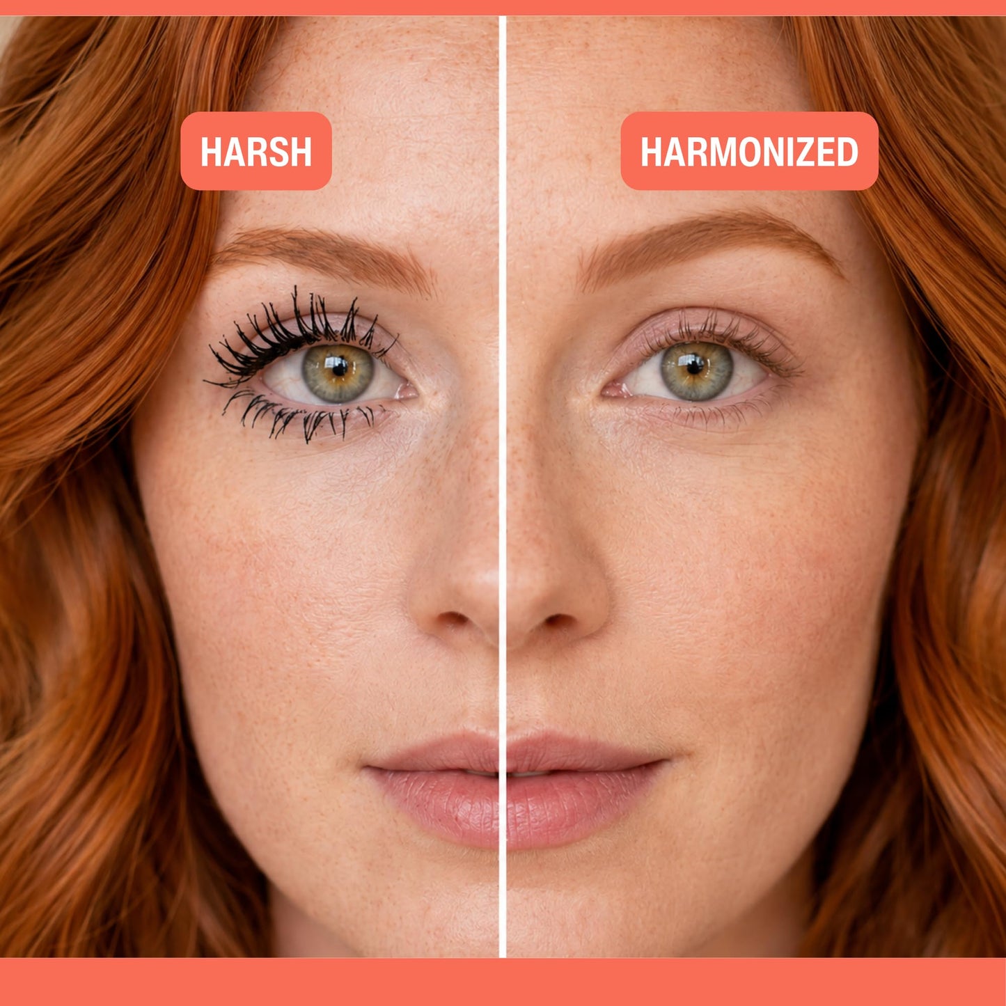 Redhead Revolution's Gingerlash Mascara (Genuine Ginger Reddish) Brown Mascara for Redheads and Strawberry Blondes Volumizing Lengthening Vegan Cruelty Free