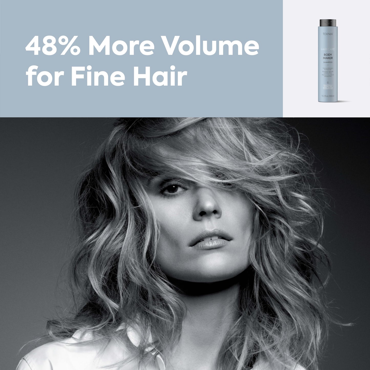 Lakmé Teknia Body Maker Shampoo, Volume Shampoo for Fine Hair, Hair Volumizing Products, 10.2 Fl Oz