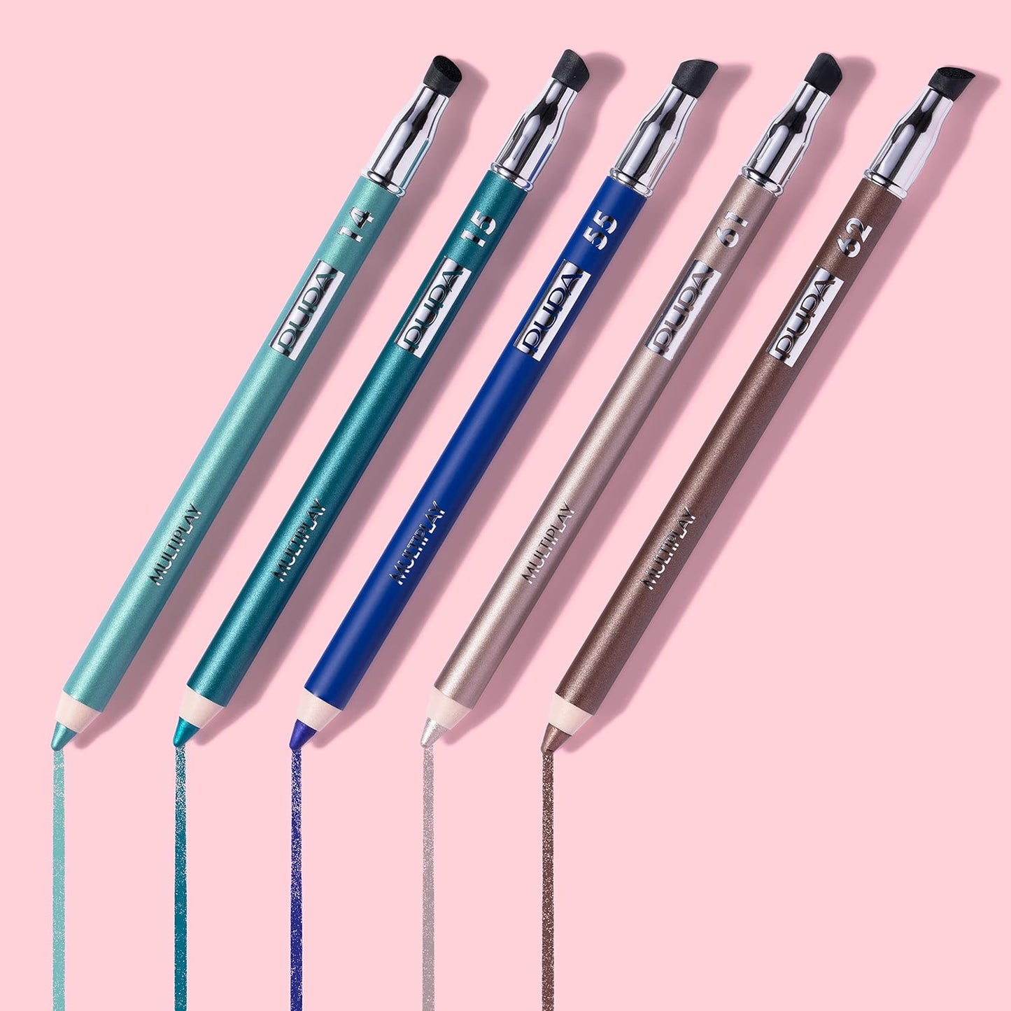 Pupa Milano Multiplay Eye Pencil - Vibrant Violet Eye Liner for Sensitive Eyes - 0.04 oz