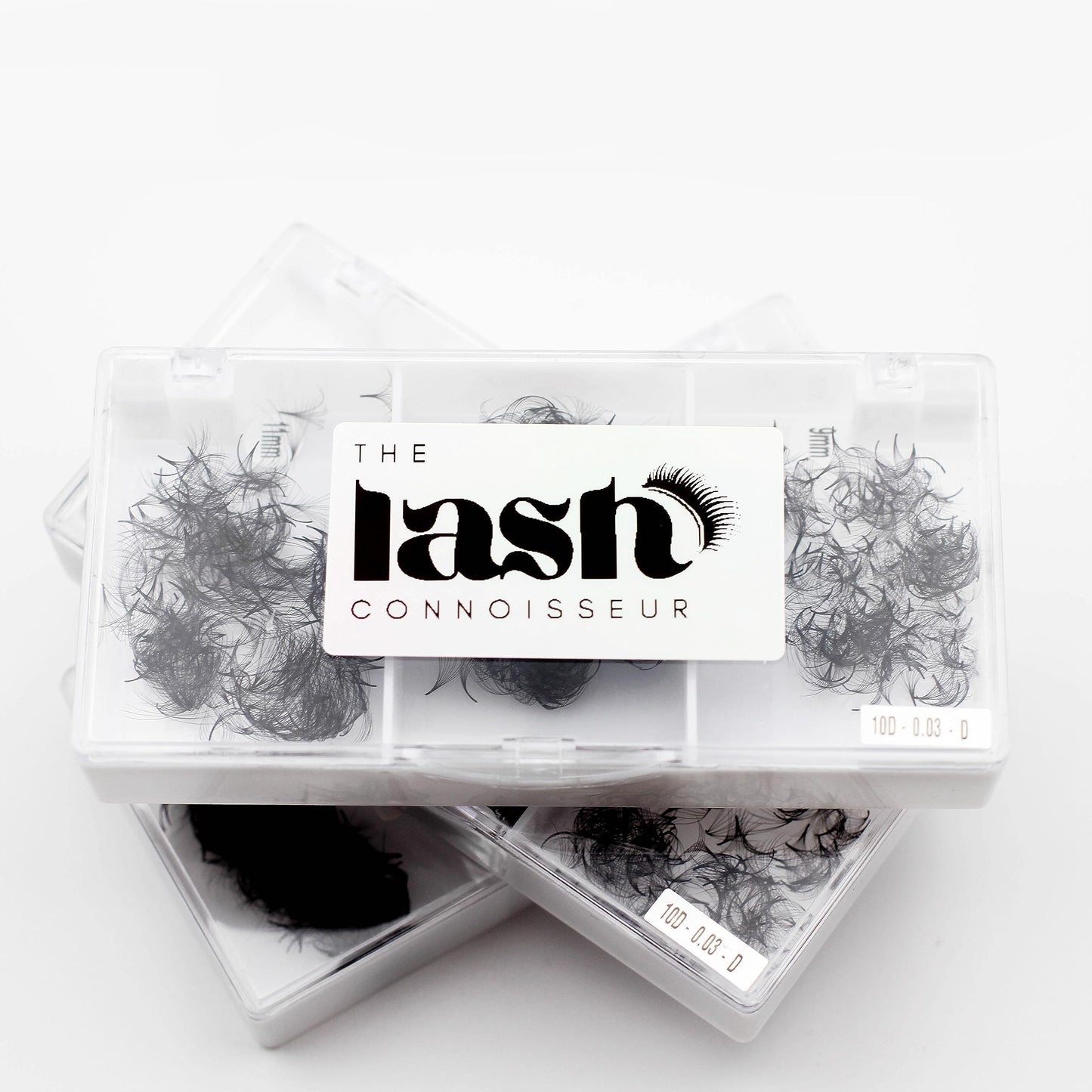 10D - C Curl 750 Fans Mixed Promade Fans Lash Extensions | TLC Lash Supplies 4D to 16D Premade Fans 7 mm to 16 mm Mixed Length Thin Base Premade Fans Eyelash Extensions (10D - C Curl, 14-15-16 mm)