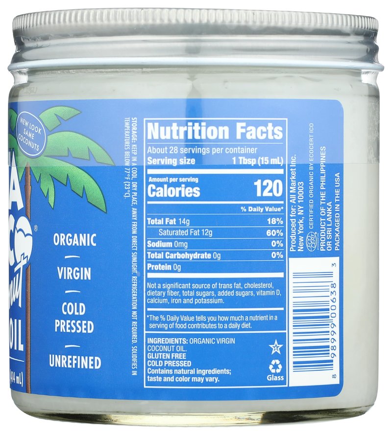 Vita Coco Organic Virgin Coconut Oil, 14 Ounce