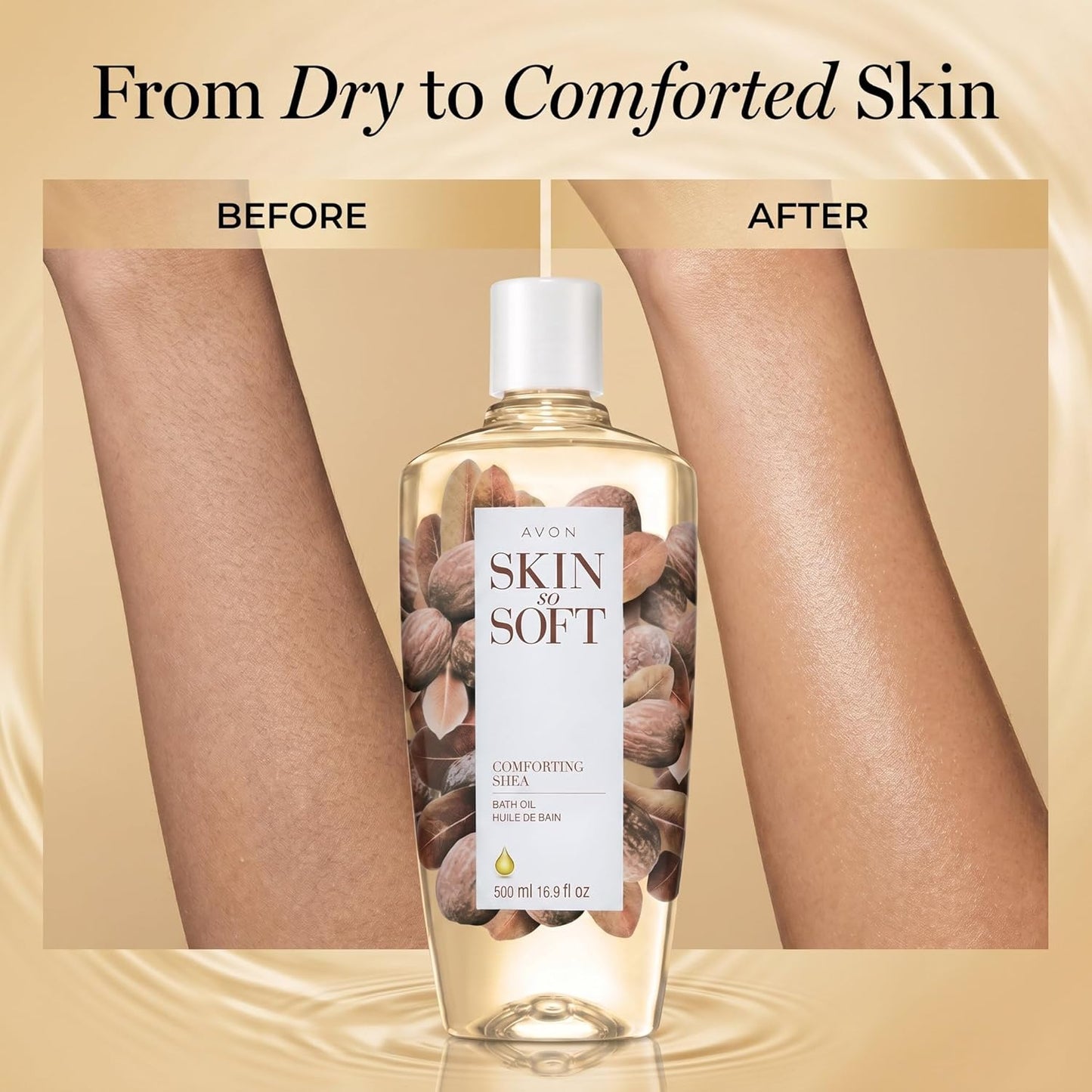 Radiant Moisture Bath Oil - Argan Oil & Silk Proteins | 25 fl oz | Softens & Hydrates Skin - Peony Musk Scent