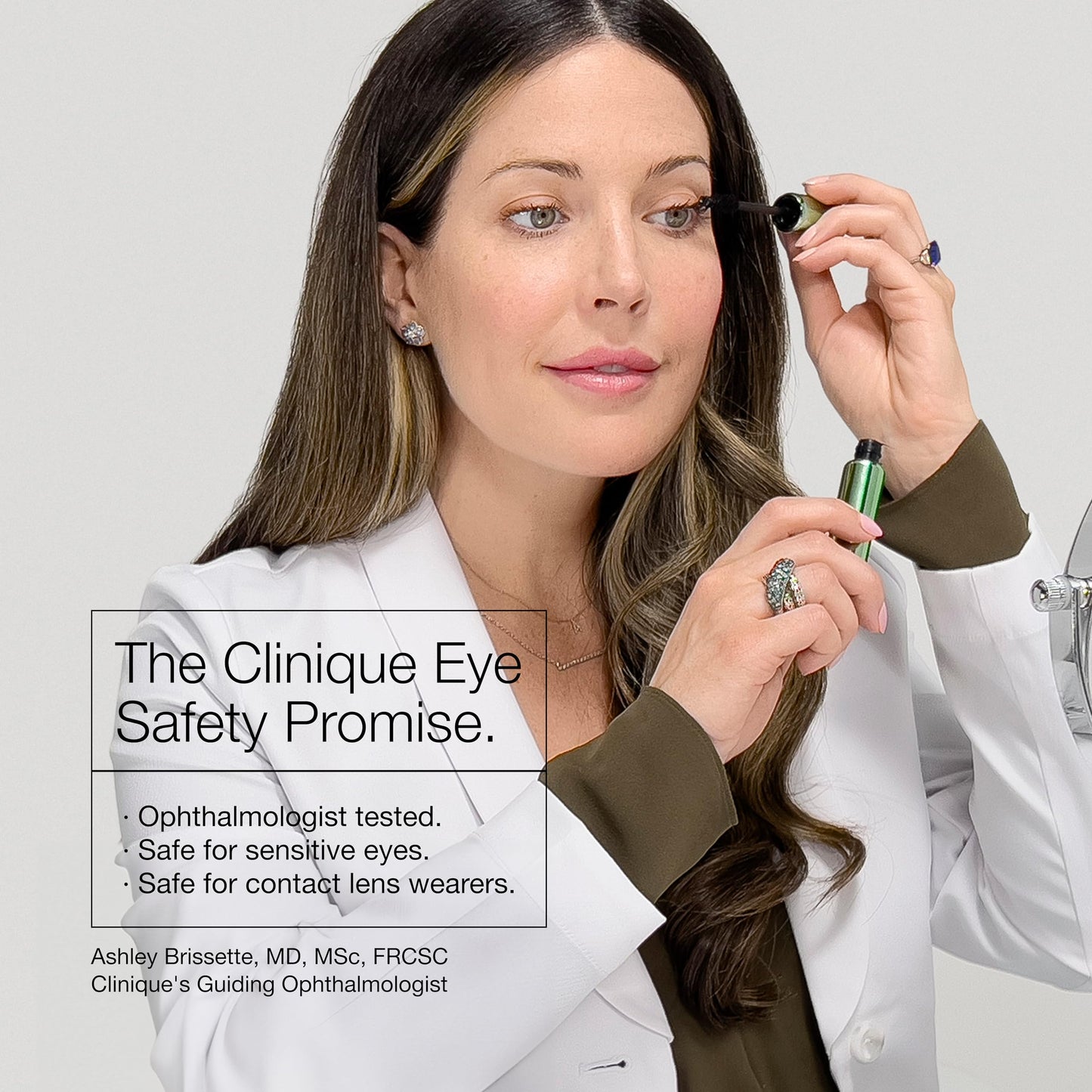 Clinique All About Shadow Eye Shadow Palette, 8 Silky + Buildable Shades | Safe For Sensitive Eyes, A Nude Honey Mood