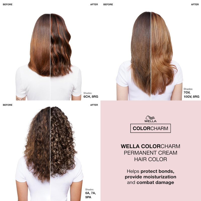 COLORCHARM Permanent Cream Hair Color, 12A High Lift Frosty Ash, 2 oz.