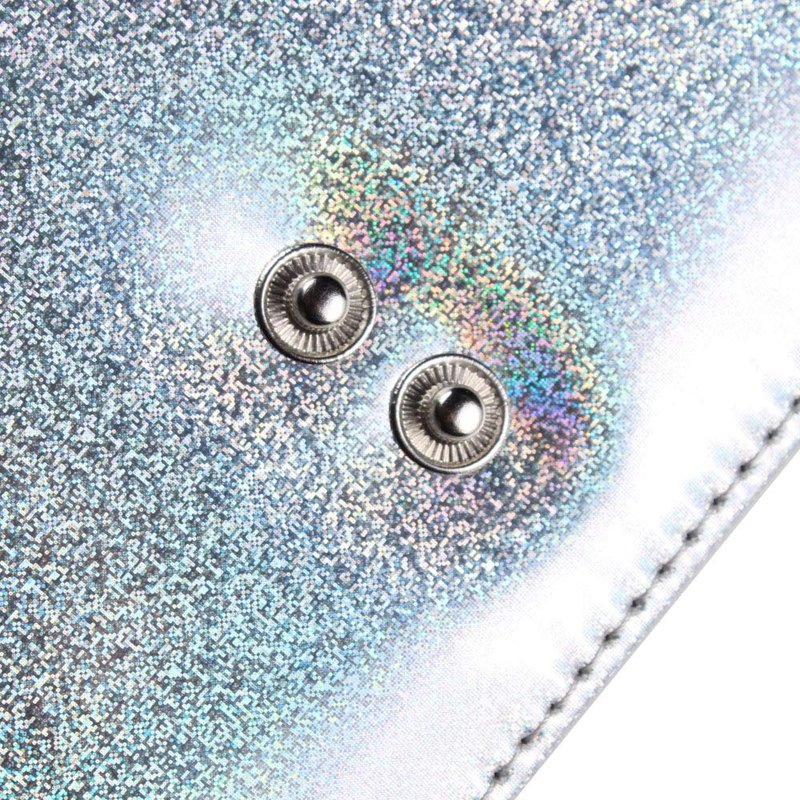 FingerAngel 20 Slots Image Stamper Plate Collection Nail Art Stamp Plate Stamping Plates Cases Stamp Nail Template Organzier for Large Size 9.5X14.5CM Nail Art Plates (Silver)