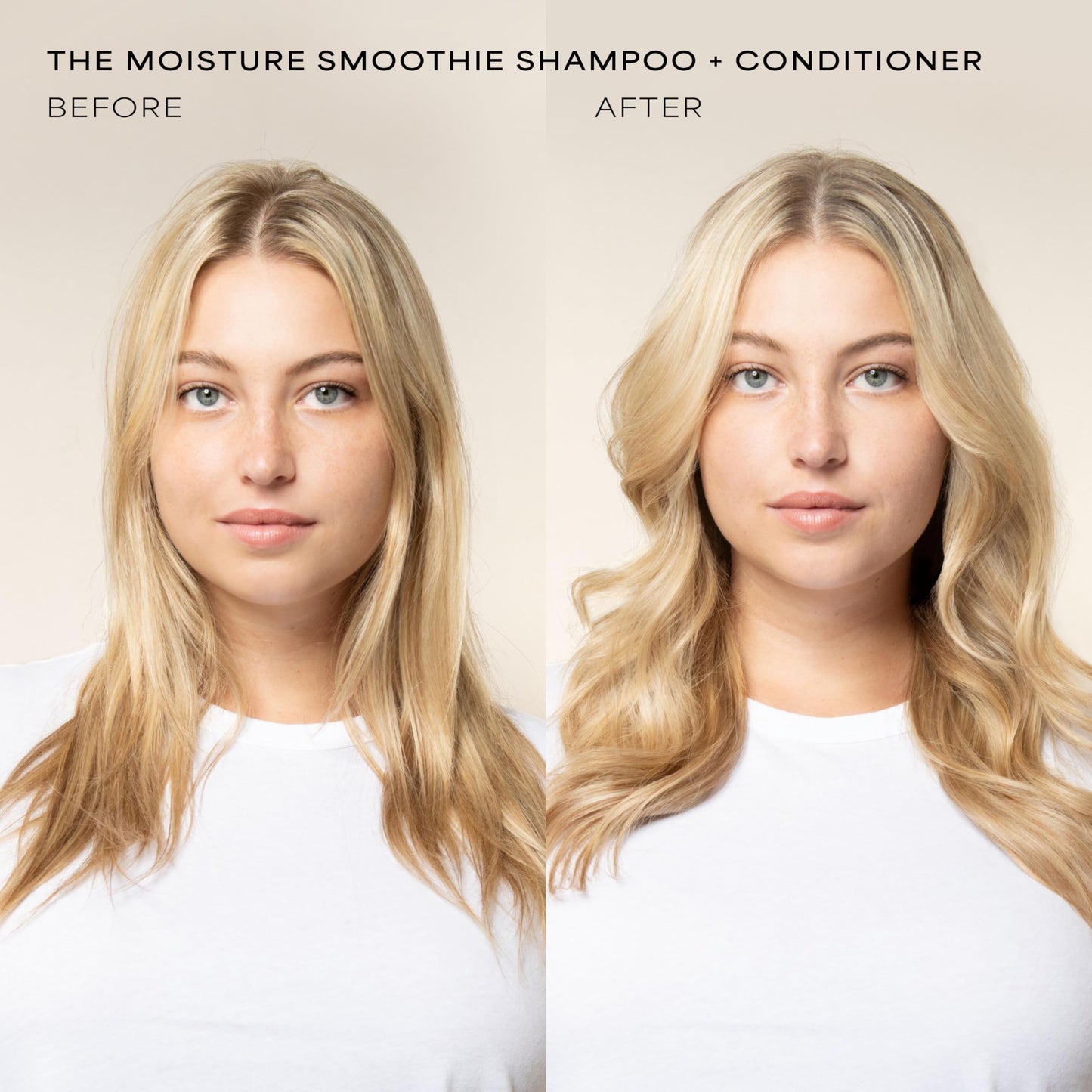 Raw Sugar The Moisture Smoothie Shampoo and Conditioner Set, Moisturize & Nourish Dry Hair, Bulk Shampoo and Conditioner with Coconut Oil, Agave & Sweet Almond Oil, No SLS/SLES & Parabens