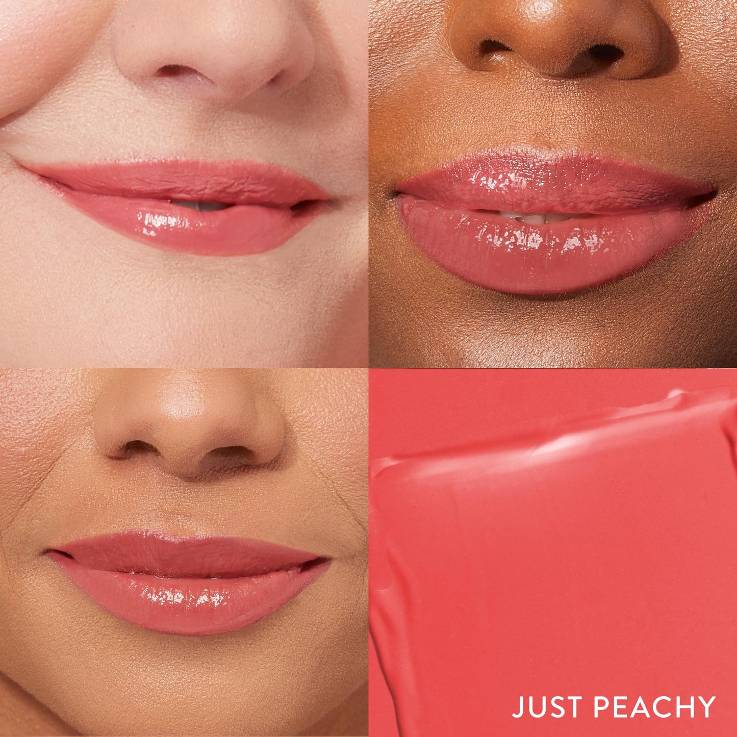 LAURA GELLER NEW YORK Love Your Lips Duo: Jelly Balm Moisturizing Tinted Lip Balm, Just Peachy + Modern Classic Long-Lasting Lip Liner, Ritzy Red